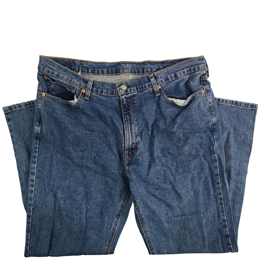 Levi's‎ 541 Athletic Fit Jeans Mens W40 L32 Blue Denim Comfort Stretch